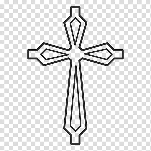 Christian Cross, Religion, Christianity, Drawing, Religious Symbol, Religious Belief, Line transparent background PNG clipart