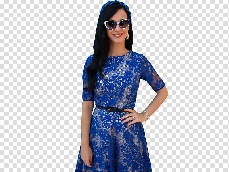Katy Perry Smurfs  transparent background PNG clipart