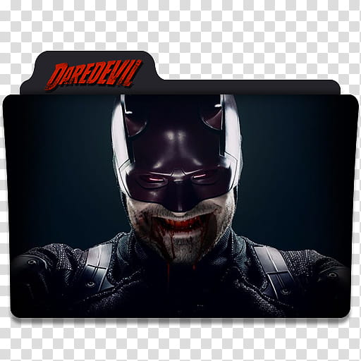 TV Series Folder Icons , daredevil___tv_series_folder_icon_v_by_dyiddo-davzy, Daredevil file folder transparent background PNG clipart