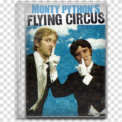 TV Show Icon Mega , Monty Python's Flying Circus, Flying Circus disc case transparent background PNG clipart