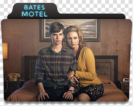 Midseason TV Series Folders, Bates Motel transparent background PNG clipart