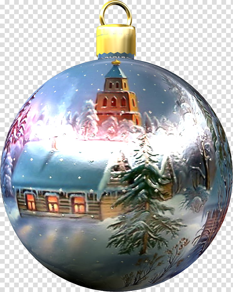 Christmas Decoration, Christmas Ornament, Santa Claus, Christmas Day, Blue Christmas, Color, House, Cottage transparent background PNG clipart