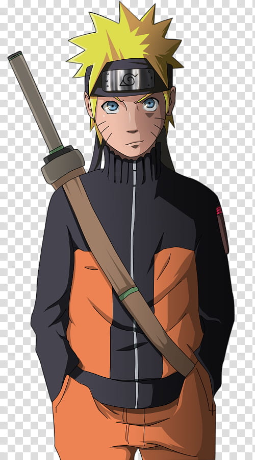 Naruto render, Naruto illustration png