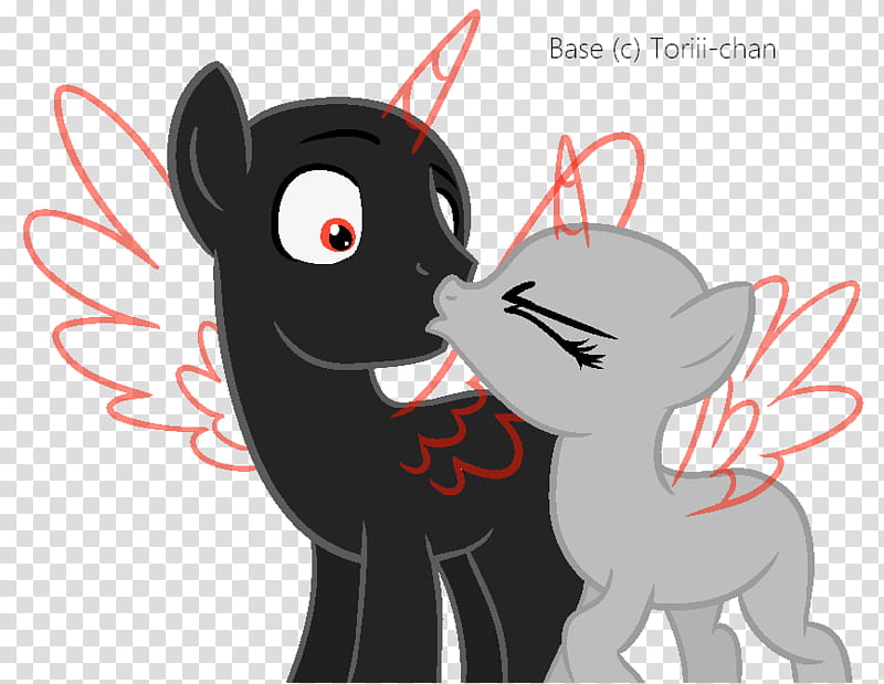 MLP Base , kissing ponies transparent background PNG clipart