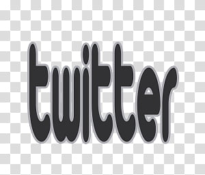 Flat Gray Icons, twitter2, black Twitter logo transparent background PNG clipart thumbnail