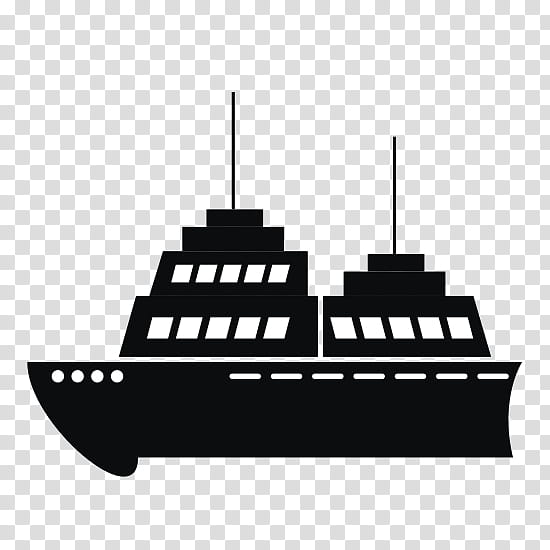 Boat, Cruise Ship, Silhouette, Celebrity Silhouette, Cargo, Watercraft, Black And White
, Naval Architecture, Vehicle transparent background PNG clipart