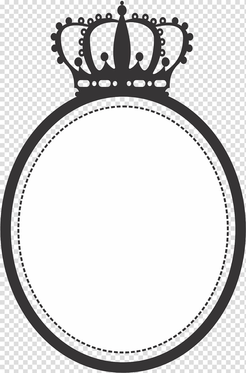 Crown, Oval, Mirror, Circle transparent background PNG clipart