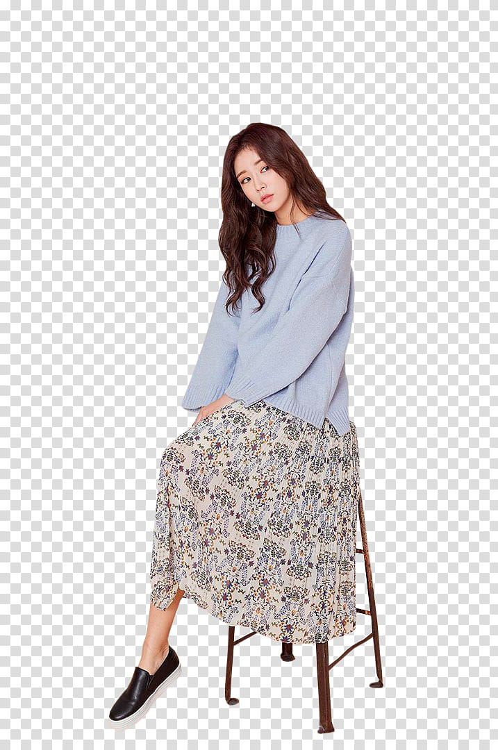 SPECIAL  WATCHERS, woman sitting on stool transparent background PNG clipart