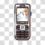 Mobile phones icons , , silver Nokia candybar phone transparent background PNG clipart