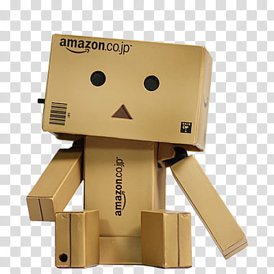 Danbo, Amazon logo close-up graphy transparent background PNG clipart