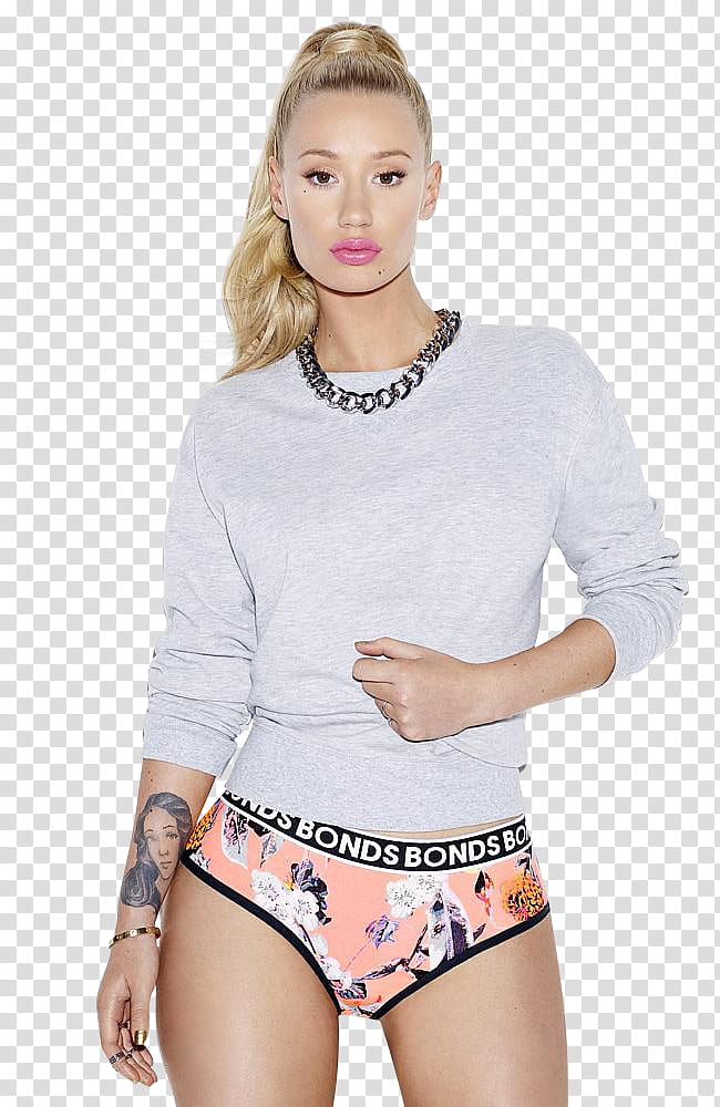 Iggy Azalea Portada PSD transparent background PNG clipart