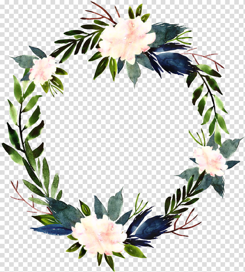 Watercolor Christmas Wreath, Flower, Floral Illustrations, Floral Design, Ring, Garland, Watercolor Painting, Flower Bouquet transparent background PNG clipart
