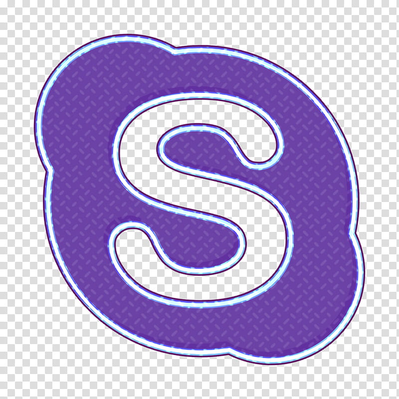 call icon line icon skype icon, Social Icon, Icon, Violet, Purple, Lavender, Electric Blue, Symbol transparent background PNG clipart