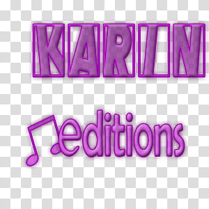 Karin editions transparent background PNG clipart
