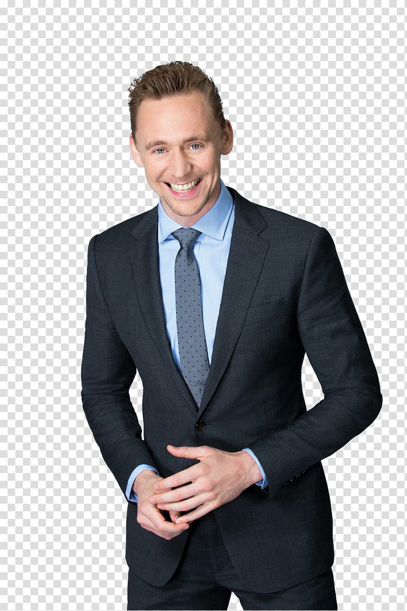 Tom Hiddleston, confident () transparent background PNG clipart