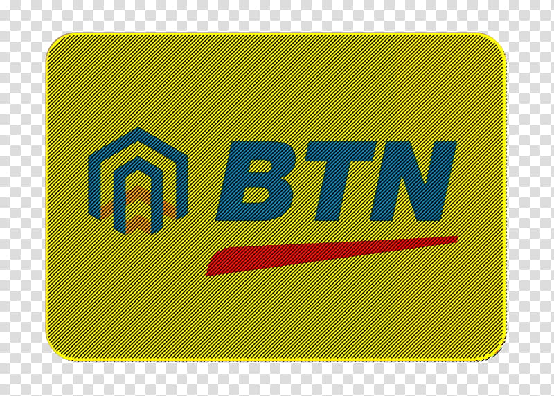 bank icon btn icon indonesian icon, Tabungan Icon, Yellow, Text, Logo, Rectangle, Label, Signage transparent background PNG clipart