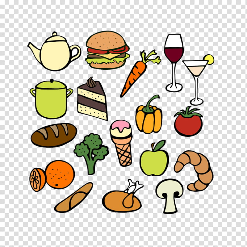 Junk Food, Drawing, Doodle, Hamburger, Cartoon, Coloring Book, Fast Food, Dessert transparent background PNG clipart