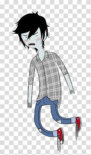 floating marshall lee, man with black hair Adventure Time character illustration transparent background PNG clipart