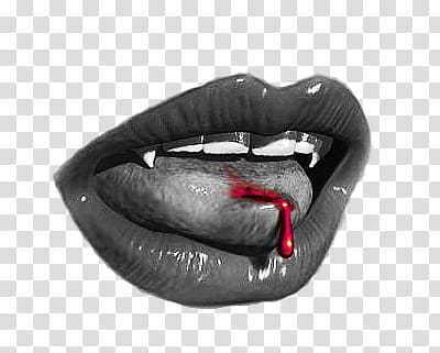 Vampires teeths, black mouth art transparent background PNG clipart