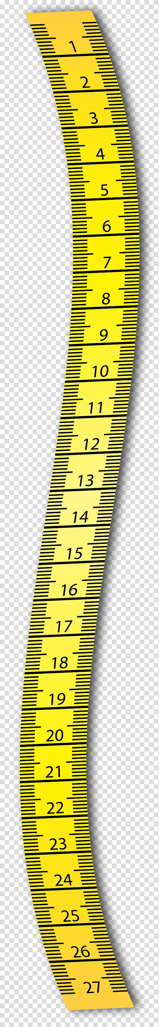 Ribbon Drawing, Tape Measures, Ruler, Measurement, Stanley Tape, Tailor, Textile, Yellow transparent background PNG clipart