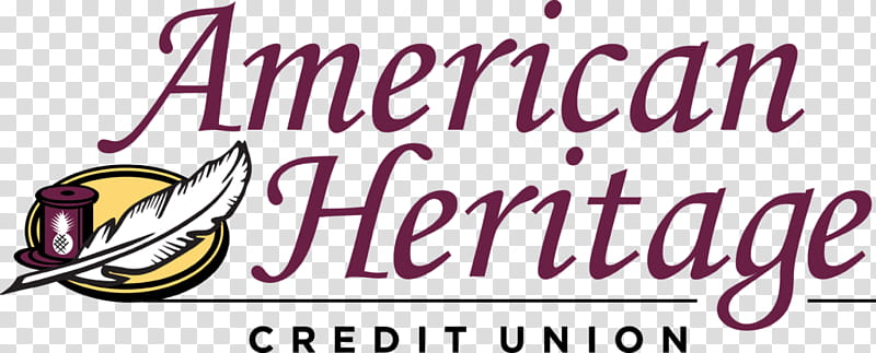 Bank, American Heritage Federal Credit Union, Cooperative Bank, Logo, Florida Credit Union, Philadelphia, United States Of America, Text transparent background PNG clipart