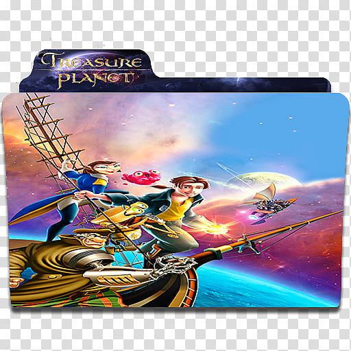 Treasure Planet Folder Icon, treasure planet  transparent background PNG clipart