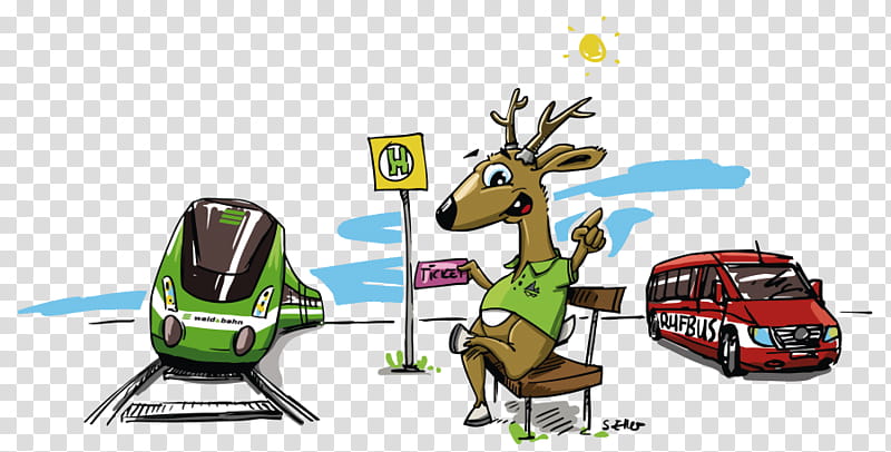 Forest, Bus, Guti, Bavarian Forest, Transport, Rail Transport, Cartoon, Zwiesel transparent background PNG clipart
