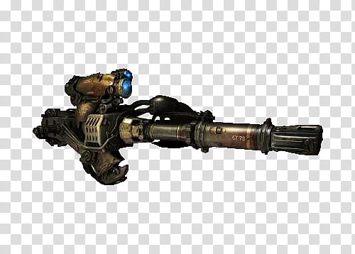 Gears of war Waepons , One shot rifle transparent background PNG clipart