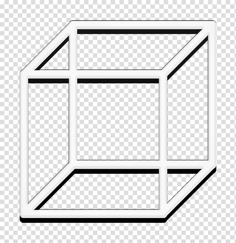 cube icon misc icon, Line, Rectangle, Square, Window transparent background PNG clipart