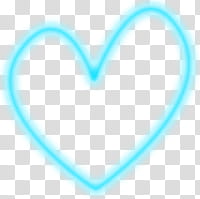 Corazones Ligths, blue heart illustration transparent background PNG clipart