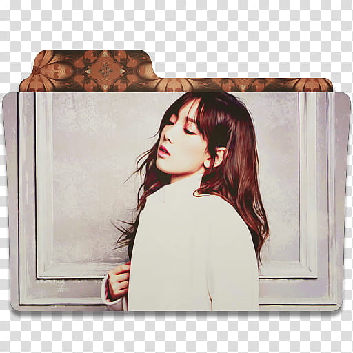 TaeYeon SNSD Ceci   Folder , .Tae Yeon transparent background PNG clipart