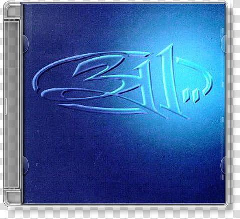 Album Cover Icons, , blue media disc case transparent background PNG clipart