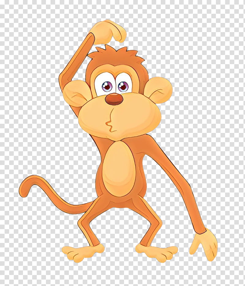 cartoon animated cartoon animation old world monkey, Animal Figure, Tail transparent background PNG clipart