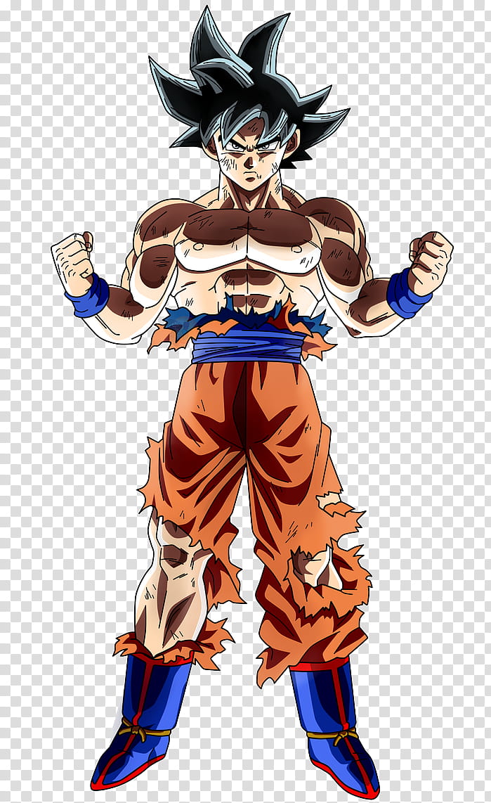 Goku de perfilFacuDibuja transparent background PNG clipart