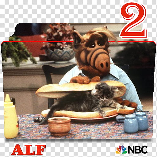 Alf series and season folder icons, Alf S ( transparent background PNG clipart