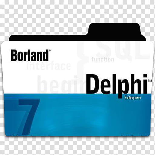 Programm , Broand Delphi Enterprise folder icon transparent background PNG clipart
