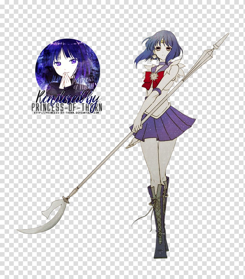 Sailor Saturn Render transparent background PNG clipart