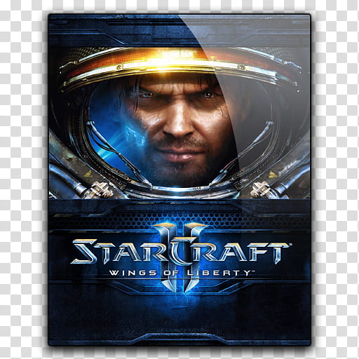 Game Folder Icon , Starcraft II, Wings of Liberty transparent background PNG clipart