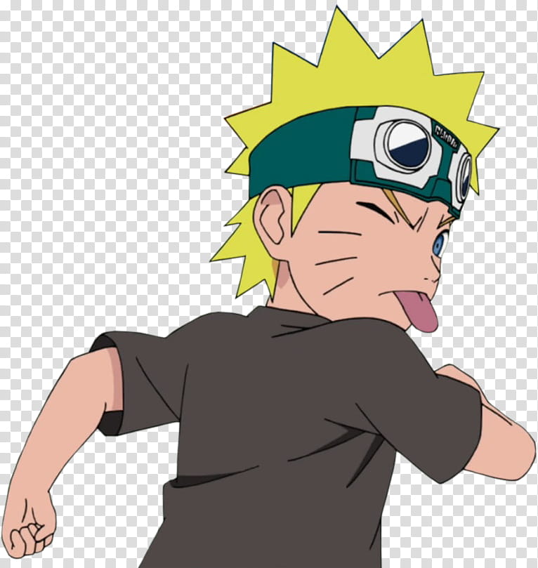 Young naruto render transparent background PNG clipart