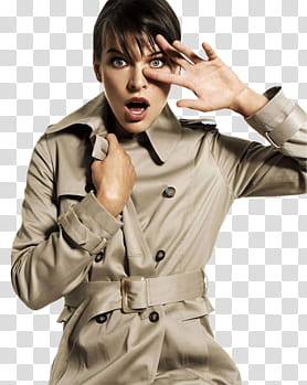 Milla Jovovich transparent background PNG clipart