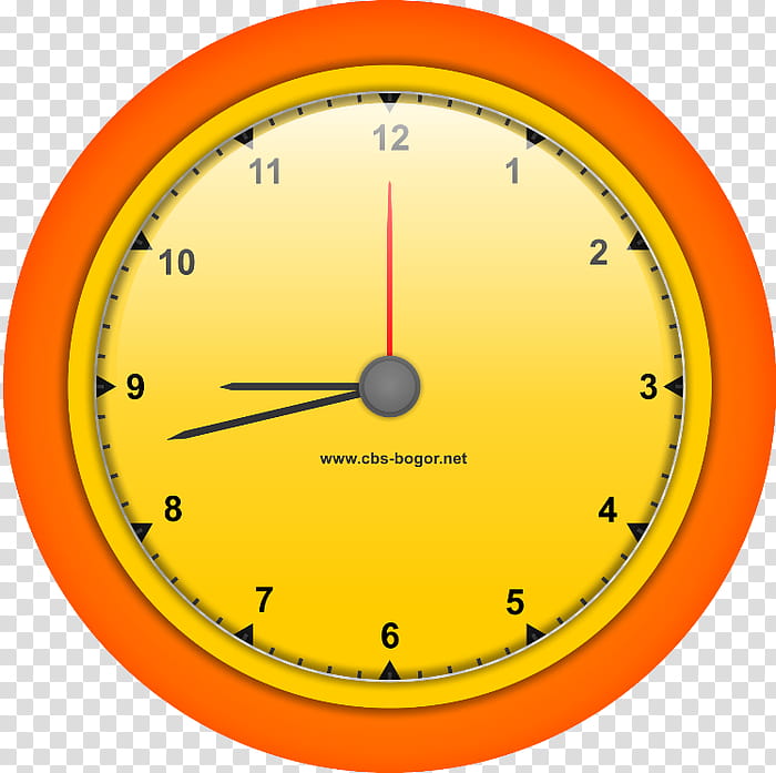 Clock, Animation, Cartoon, Wall, Jam Dinding, Yellow, Circle, Wall Clock transparent background PNG clipart