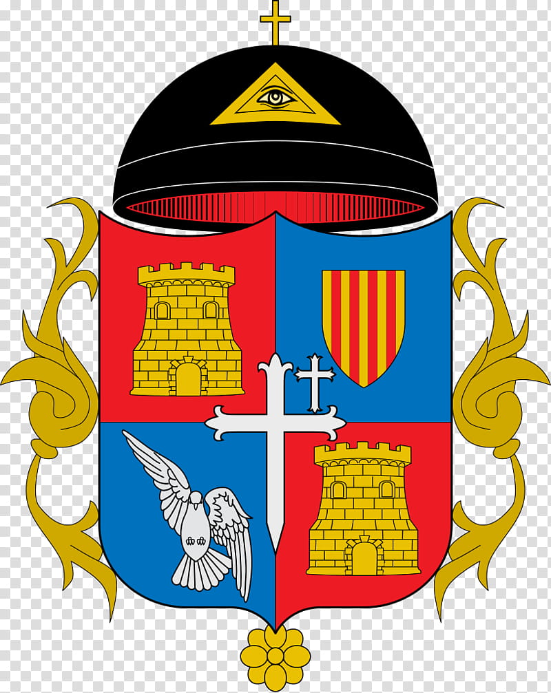 Coat, La Pobla Llarga, Coat Of Arms, Sant Joanet, Province Of Valencia, Valencian Community, Spain, Yellow transparent background PNG clipart