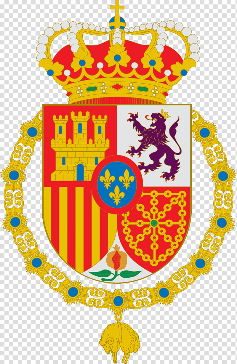 King Crown, Spain, Coat Of Arms, Monarchy Of Spain, Coat Of Arms Of The King Of Spain, Escutcheon, Crown Of Aragon, Heraldry transparent background PNG clipart