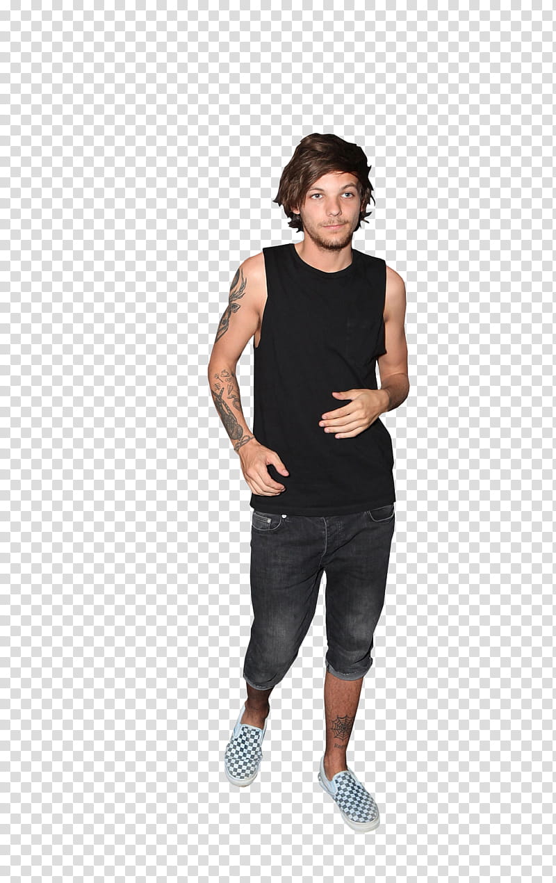 Louis Tomlinson , man looking at camera transparent background PNG clipart
