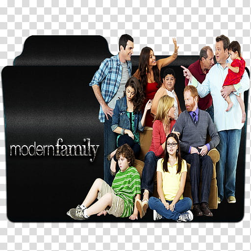 TV Shows Ultimate Folder Icon  Version , Modern Family transparent background PNG clipart