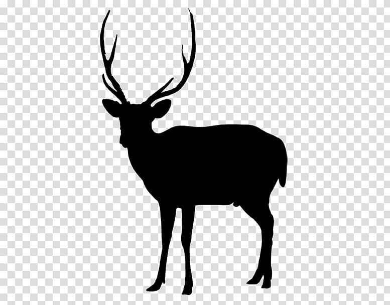 Design Icon, Deer, Reindeer, Icon Design, Drawing, White, Elk, Black transparent background PNG clipart