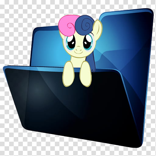 My little icons  , Bon Bon, My Little Pony folder icon transparent background PNG clipart