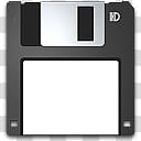 Leopard for Windows XP, gray and white floppy disk transparent background PNG clipart