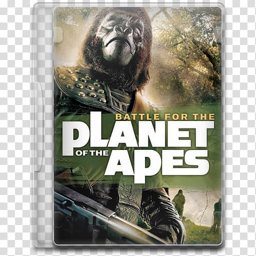 Movie Icon Mega , Battle for the Planet of the Apes, Battle for the Planet of the Apes movie case transparent background PNG clipart