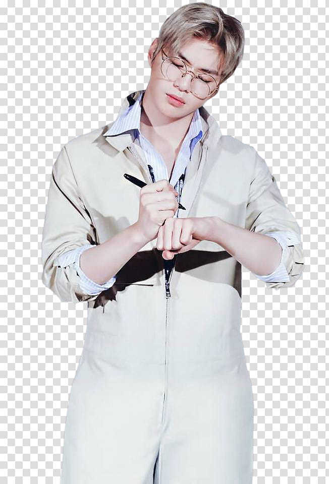 KANG DANIEL WANNA ONE , men's gray coat transparent background PNG clipart